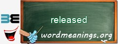 WordMeaning blackboard for released